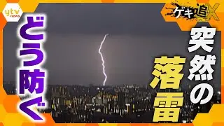 「雷鳴が聞こえたら、打たれてもおかしくない」雷被害にどう立ち向かうか？第一人者が解説　最新研究と今できること【かんさい情報ネットten.特集/ゲキ追X】
