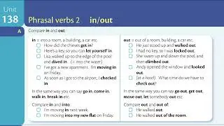 UNIT 137   145 Phrasal verbs