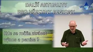 Doporučení do suchých regionů a aktuální zásahy k udržení výkonu generativních orgánů. Jarda Mach