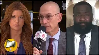 The Jump reacts to Adam Silver&rsquo;s comments in NBA continued efforts for social justice