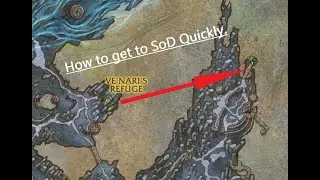 How to get to Sanctum of Domination from Ve'nari's Refuge.