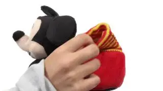 Favorite Characters Disney Mickey Mouse Sock Top Slipper 1MMF232 (Toddler) SKU:8390330