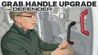 Улучшенная алюминиевая ручка для захвата Land Rover Defender L663