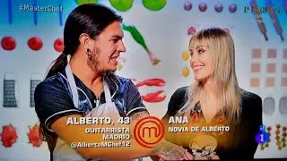 En Masterchef sorprendiendo a Alberto Marín