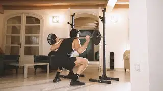Supporto regolabile multifunzione squat e sollevamento pesi