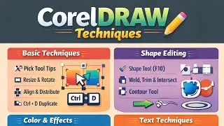 CorelDraw techniques | Live discussion