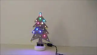 A Christmas tree playing Snoopys Christmas
