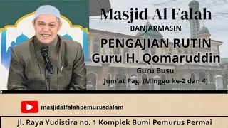 🛑 Pengajian jum'at guru H. Qomaruddin ( Guru Busu) 