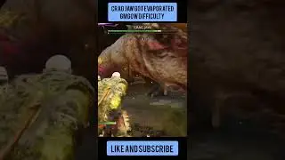 CRAG JAW GOT EVAPORATED 😱 | God Of War Ragnarok #shorts