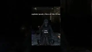 O Grito que Derruba Inimigos em Skyrim #theelderscrolls #tutorial