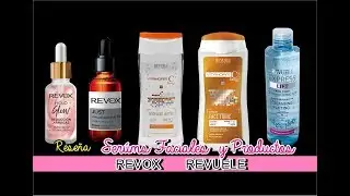 Reseña   SERUMS Faciales REVOX y productos REVUELE | PRIMOR  COSMETICA LOW COST Parte 1
