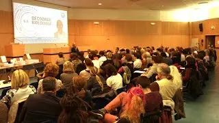 Конференция Кристиана Флеша в Гренобле, Франция.