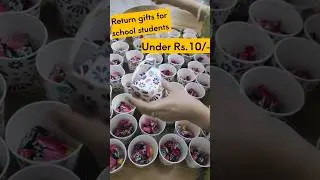 Birthday Return gifts ideas Under Rs.10 / Return gifts ideas for kids/ School return gifts ideas