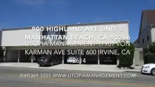 Manhattan Beach Property Management Company- 900 Highlands Ave Unit 7 Manhattan Beach, CA 90266