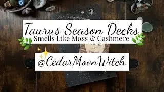 ♉️🔮 Taurus Season Decks // Smells Like Moss & Cashmere 🌿