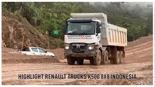 Experience the Power: Renault Trucks K500 8x8 in Action!