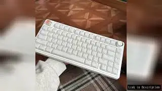 136 Keys Jello Crystal PC Keycaps White Translucent Clear Shine Through ABS Keycaps ASA Profile for