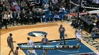 Ricky Rubio's Nice Alley-Oop Feed