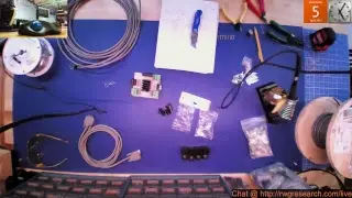 RWG-OSD-CNC making PCB's RWGresearch Live Stream