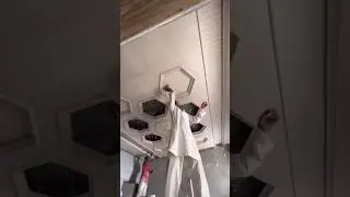 How to making Ceiling Design Process 🤗 Amazing #popdesign #designer #art #shorts part 12
