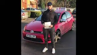 Usman passes his practical driving test on his first attempt with A1 Driving Academy