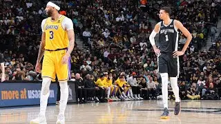 AD and Wemby dueled in San Antonio ⚔ as the Lakers claimed the W! | #AnthonyDavis #VictorWebanyama