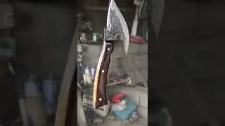 how to make a beautiiful and sharp knife #amazingkkdaily
