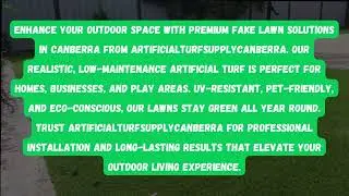 Fake Lawn Installation for Homes and Businesses in Canberra