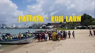 Паром до чистой воды Ко Ларн.  Pattaya - Koh Larn 2018