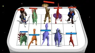 DINO MERGE : Dinosaur Master ⭐ Merge Simulator Battles ( PART - 10 )