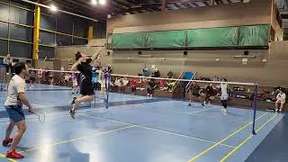 Westsiders VS Mis-hits (MD1) - Badminton Veterans 2023 (Kilsyth)