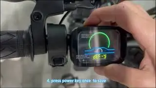 Bootime Ebike Z8 How to restore factory settings