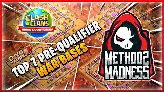 Top 7 Th14 W.T.K Esports Pre Qualifier War Bases | Immortal Th14 Bases | Best TH14  Base Layout |