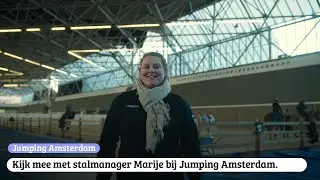 Kijk mee met stalmanager Marije Heller bij Jumping Amsterdam | Univ&eacute;, Supporter van Sport