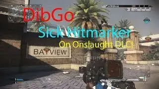 Initiate DibGo: Sick Hitmarker on BayView! New Onslaught DLC! (COD: GHOSTS)