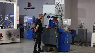 TEMELSAN New KN 100 -PLC BANDSAW & STEEL STRIP WELDING MACHINE www.temelsan.com