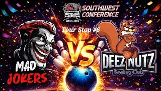 UBA Tour Stop #6 |  Mad Jokers vs  DeezNutz Bowling Club | TX North Division