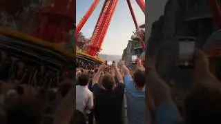 😬Gosh! themepark ride disaster - The pendulum ride collapsed! #shorts #accident #pendulum #ride