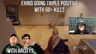 Exnid CRAZY 60+ Kills In Ranked With Arcitys 🤯