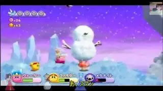 #8ゆっくり実況】霊夢と魔理沙などの協力プレイ！星のカービィWii　EXモード！