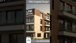 30Feetx60Feet Mini Hospital Design and Planning in india | Hospital Architects in India