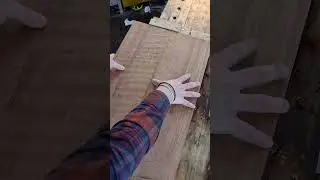 How to make sure there are no gaps in your jointed top - Part 2 #guitar #guitarsdaily #woodworking