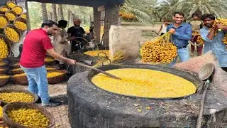 HOW THEY HARVEST & PROCESS MILLION TONS OF DATES ? | TRADITIONAL CHOHARA MAKING PROCESS IN PAKISTAN