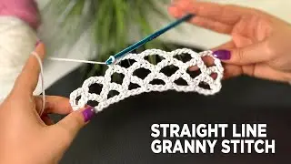 The Secret to PERFECT Diamond Mesh Stitch Crochet (No Blocking Needed)