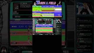Track & Field #sega #nes #retro #retrogames #ps1 #retrogaming #snes