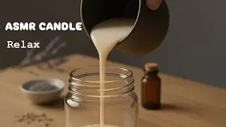 ASMR CANDELA MINIMAL | Essenza Bianca Preparazione & Packaging Ipnotico