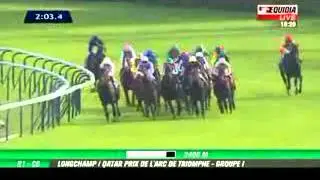 Solemia - Olivier Peslier wins the Qatar Prix de l'Arc de Triomphe 2012