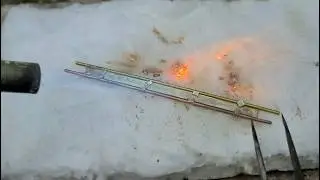 How to make a gold silver and copper ring ! Gold and silver copper ring making 