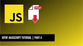 Set Portrait or Landscape Position in jsPDF | jsPDF Tutorial Part 4