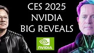 CES 2025 NVIDIA - BIG Reveals